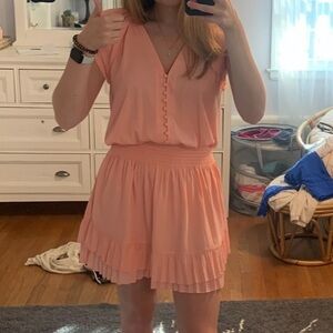 Ramy Brook Peach Dress